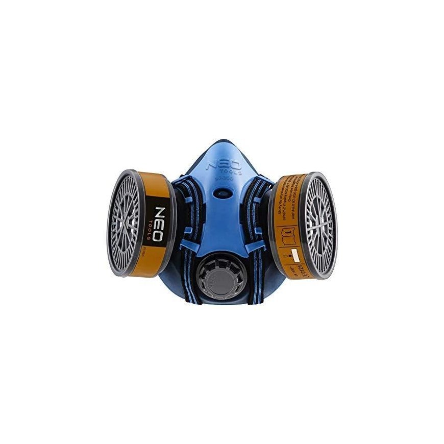 Neo Silicone half mask with space for two filters (97-350) – 2