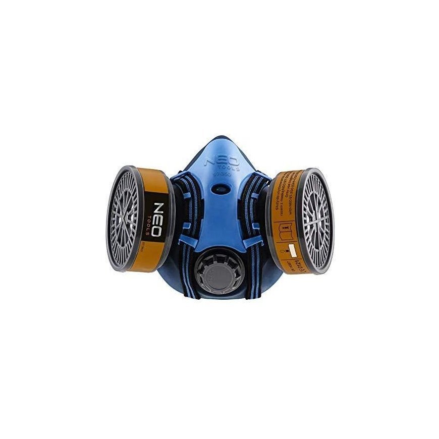 Neo Silicone half mask with space for two filters (97-350) – 3