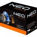 Neo Silicone half mask with space for two filters (97-350)