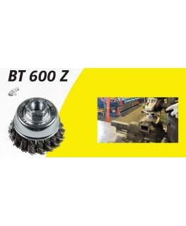 Metal brush-cup KLINGSPOR BT 600Z 65/M14 Inox 0.5