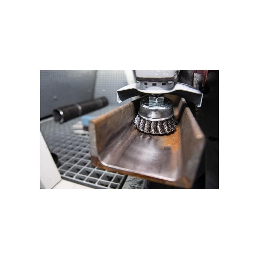Metal brush-cup KLINGSPOR BT 600Z 65/M14 Inox 0.5 – 3