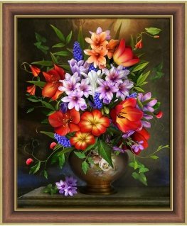 Beldizart Flower assortment 40x50 cm AZ-1733