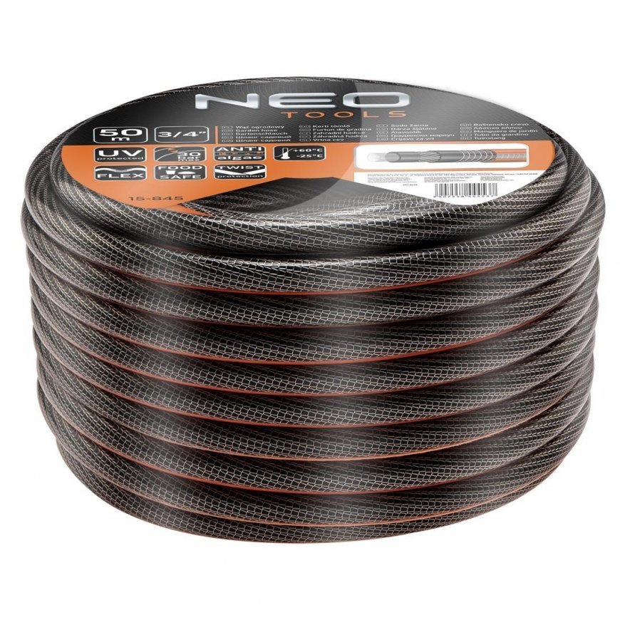 Neo garden hose Professional 3/4 "50m 6 layers (15-845) – 3