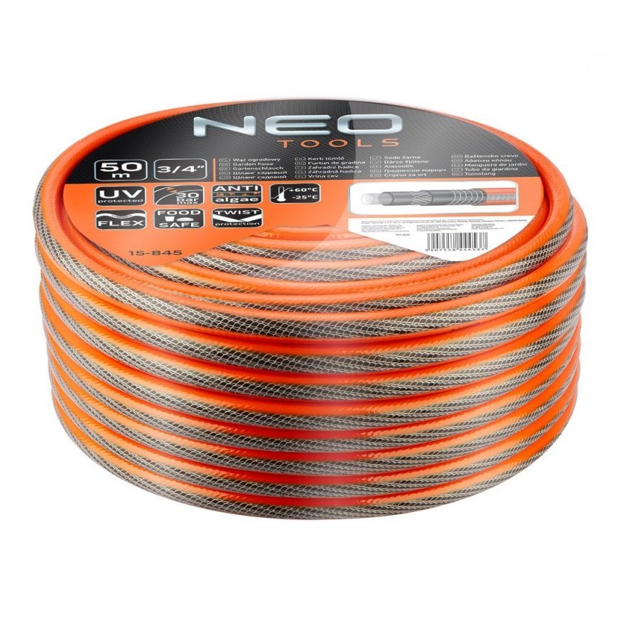 Neo garden hose Professional 3/4 "50m 6 layers (15-845) – 5