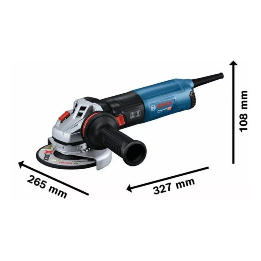 Angle grinder Bosch GWS 14-125, 1400 W, 11,500 min.-1 – 3