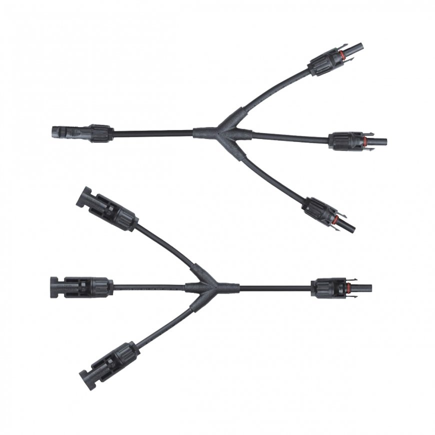 Orno 3xMC4 splitter, Y-type, for photovoltaic panels – 3