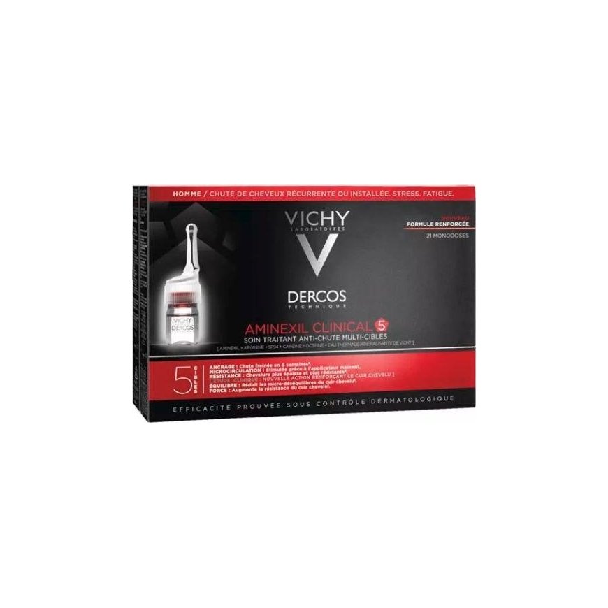 Vichy Dercos Aminexil Clinical 5 Male 21x 6ml – 3