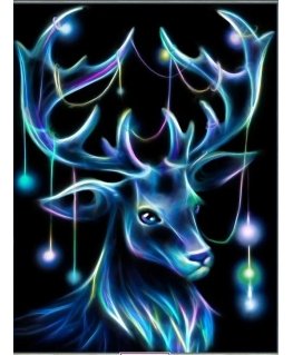 Beldizart Neon deer 30*40 cm AZ-1898