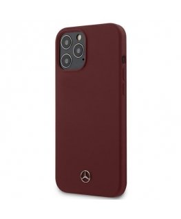 Mercedes MEHCP12LSILRE iPhone 12 Pro Max 6.7" red/red hardcase Silicone Line