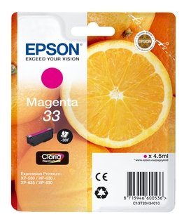 Epson C13T33434010 ink cartridge 1 pc(s) Original Magenta