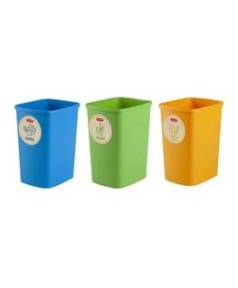 Garbage bag Curver Click-It, open 50L white (CUR000279)