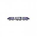 WOOPIE electric police station railway + car track 92 el.