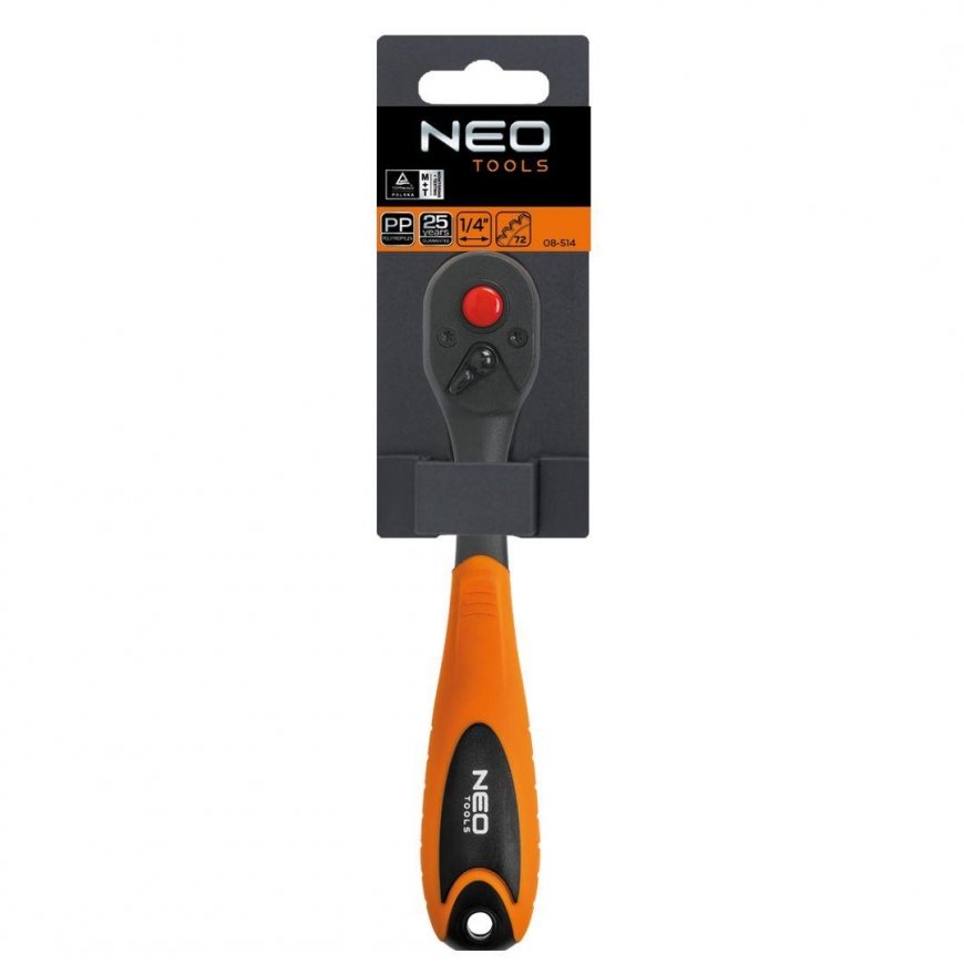 „Neo Standard“ reketas, 1/4 colio, 150 mm kampu (08-514) – 2