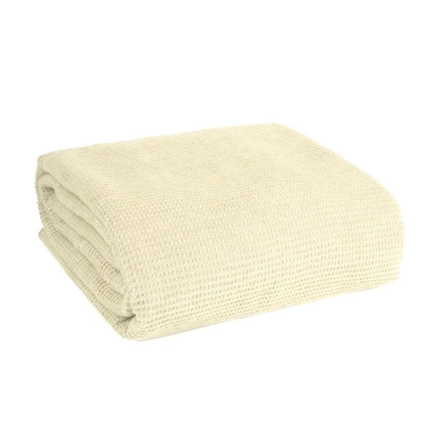 Eurofirany DESIGN 91 AMBER Soft blanket, 180X220 cm, color: cream – 2