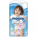 Diapers - panties Moony girls L 9-14 kg, 44 pcs