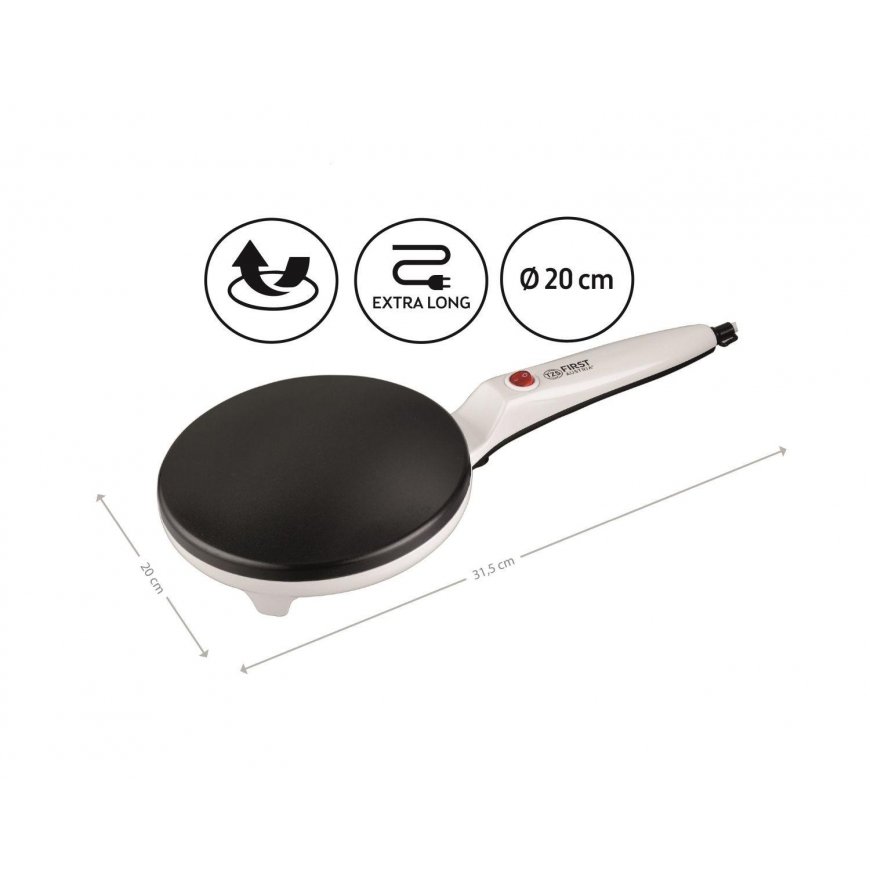 Waffle box First Austria Electric pancake pan 20cm FIRST 5307-2 – 2