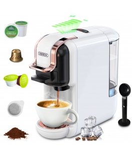 Coffee machine 5-in-1 capsule coffee maker HiBREW H2B (white)
