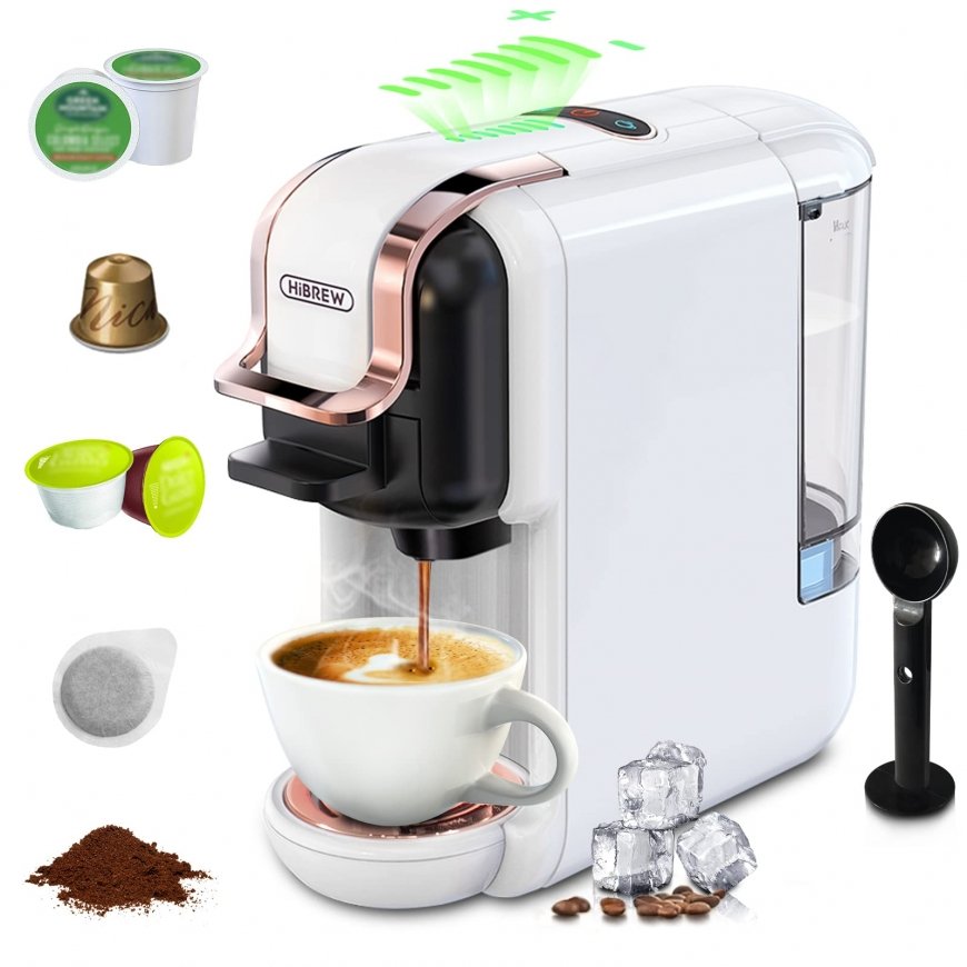 HiBREW Coffee machine 5-in-1 capsule coffee