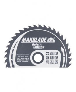 Makita B-09818 T.C.T. pjūklas 250X2.8X30mm 20° T40 MAKBLADE PLUS