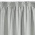 Eurofirany RITA Night curtain made of smooth fabric, 140X270 cm, strip / tunnel / hooks, color: stee