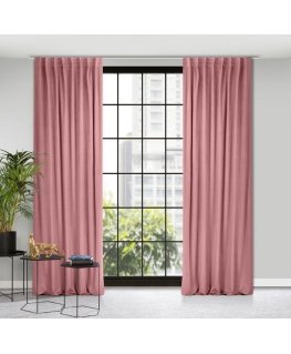 Night curtain Eurofirany MADLEN 140X300 cm, flex tape, color: powder