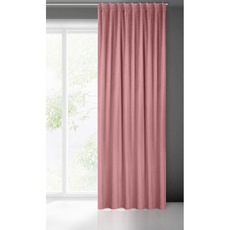 Naktinė užuolaida Eurofirany MADLEN 140X300 cm, flex juosta, spalva: pudros – 3