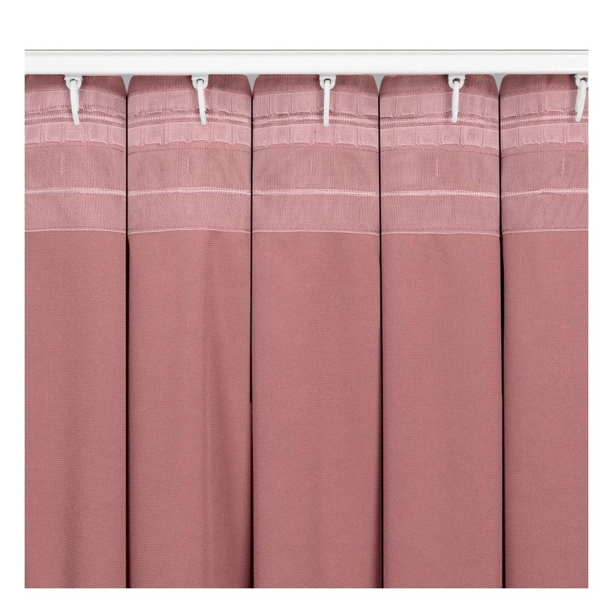 Night curtain Eurofirany MADLEN 140X300 cm, flex tape, color: powder – 11