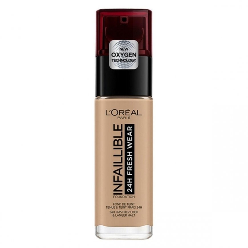 L´Oréal Paris Infaillible 24H Fresh Wear foundation 30 ml (120 Vanilla) – 12