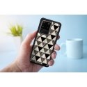 iKins case for Samsung Galaxy S20 Ultra pyramid juodas
