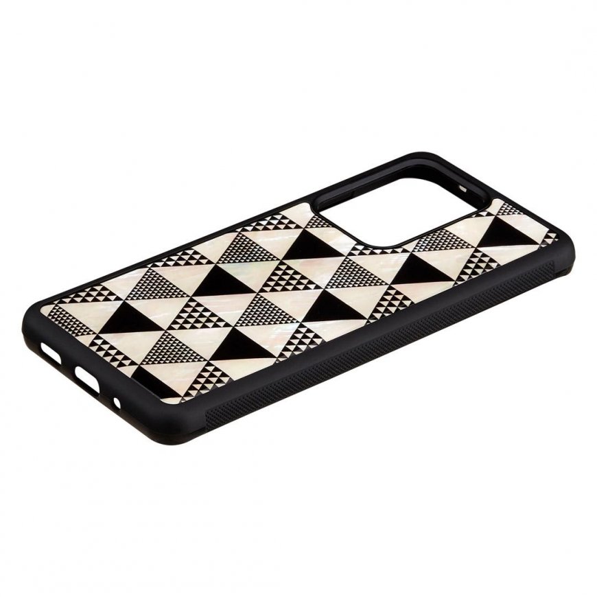 iKins case for Samsung Galaxy S20 Ultra pyramid black – 6