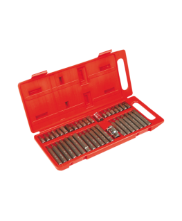 Top Tools Spline, Torx, šešiakampiai atsuktuvo antgaliai, rinkinyje 40 vnt