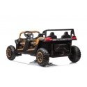 Lean Cars Elektrinis važiavimas buksyru A033 4 x 4 24V balta Lean Cars Elektrinis važiavimas buksyru A033 4 x 4 24V balta
