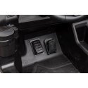 Lean Cars Elektrinis važiavimas buksyru A033 4 x 4 24V balta Lean Cars Elektrinis važiavimas buksyru A033 4 x 4 24V balta