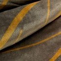 Eurofirany LIMITED COLLECTION Plaid ALISMA2, with large leaf motif, 150X200 cm, color: brown/cream Eurofirany LIMITED COLLECTION Plaid ALISMA2, with large leaf motif, 150X200 cm, color: brown/cream