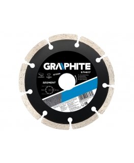 GRAPHITE Diamond disc 180 x 22.2 mm, segmented