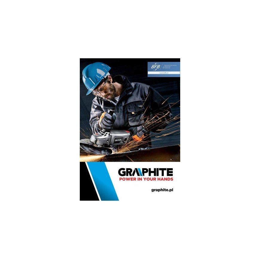 GRAPHITE Diamond hole saw 72 x 8 x 75 mm – 2