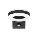 Orno HOWLIT LED 20W, garden light with motion sensor, 1800lm, IP65, 4000K, black