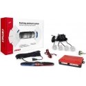 Amio Parking sensor set, reverse, max LED 4 silver sensors
