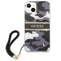 Guess GUHCP13MKCABBK iPhone 13 6.1" black/black hardcase Camo Strap Collection Guess GUHCP13MKCABBK iPhone 13 6.1" black/black hardcase Camo Strap Collection