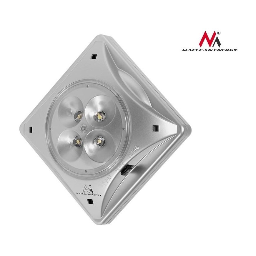 Maclean 4LED lamp, solar energy, umbrella lighting, MCE124 – 12