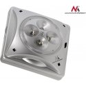 Maclean 4LED lempa, saulės energija, skėtinis apšvietimas, MCE124
