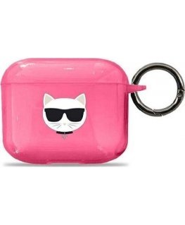 Karl Lagerfeld KLA3UCHFP AirPods 3 cover pink/pink Choupette