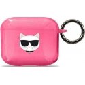 Karl Lagerfeld KLA3UCHFP AirPods 3 cover pink/pink Choupette Karl Lagerfeld KLA3UCHFP AirPods 3 cover pink/pink Choupette