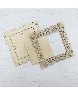 Beldizart Square openwork frame medium OR-026
