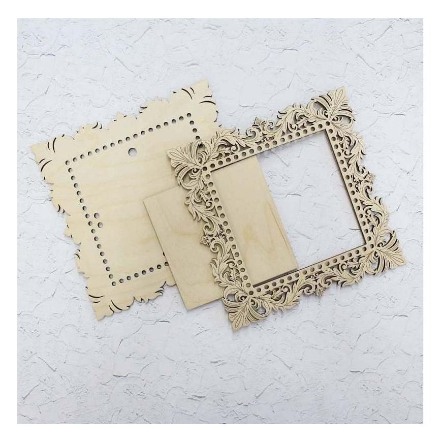 Beldizart Square openwork frame medium OR-026