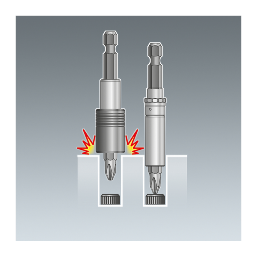 7 dalių adapterių rinkinys KS TOOLS – 12