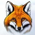 Beldizart Red Fox 20*20 cm WD2375