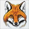 Beldizart Raudona Fox 20*20 cm WD2375 Beldizart Raudona Fox 20*20 cm WD2375