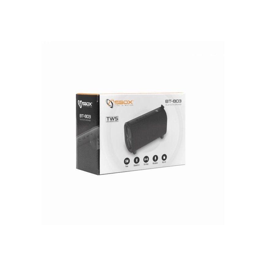 Portable speaker Sbox BT-803 black – 9