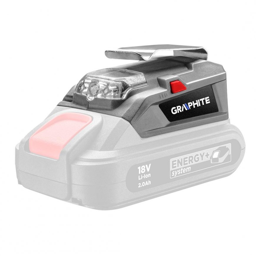 GRAPHITE USB adapter - LED Energy + flashlight – 2